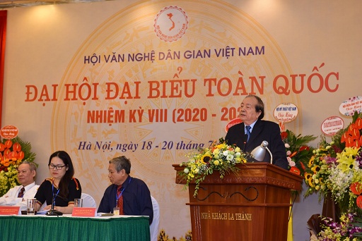Đại hội đại biểu toàn quốc Hội Văn nghệ dân gian Việt Nam nhiệm kỳ VIII (2020 - 2025)