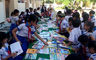 Thư viện Quảng Ngãi tổ chức phục vụ sách lưu động