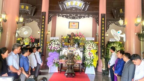 Lễ tưởng niệm 161 năm Ngày Anh hùng Trương Định tuẫn tiết