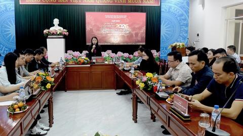 Họp báo về chuỗi sự kiện “Quảng Ngãi chào năm mới 2026 và Tuần Văn hóa Du lịch Măng Đen - Sắc hồng giữa đại ngàn”