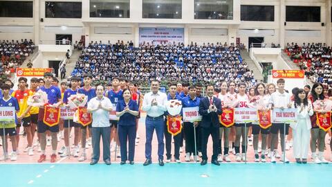 Khai mạc Giải vô địch Bóng chuyền U23 quốc gia năm 2026 tại Quảng Ngãi