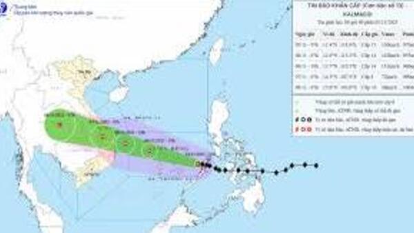 Về việc tập trung ứng phó bão KALMAEGI (bão số 13)