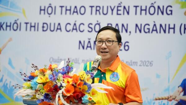 Sôi nổi Hội thao truyền thống Khối Thi đua các sở, ban, ngành (Khối 1) năm 2026