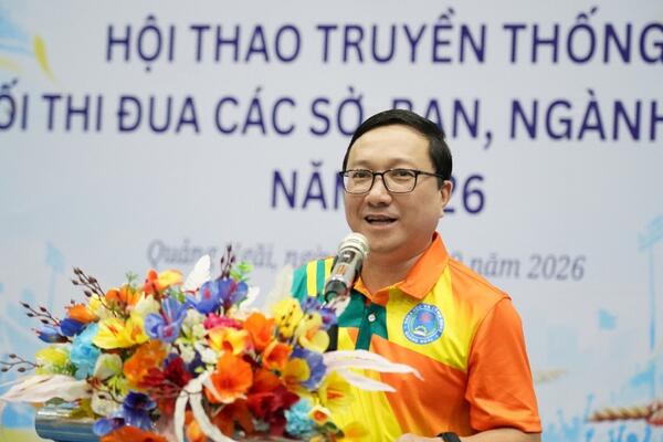 Sôi nổi Hội thao truyền thống Khối Thi đua các sở, ban, ngành (Khối 1) năm 2026