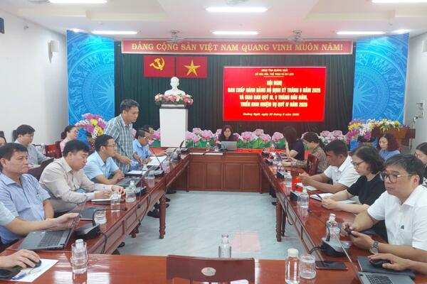 Giao ban Quý III và triển khai nhiệm vụ quý IV năm 2026