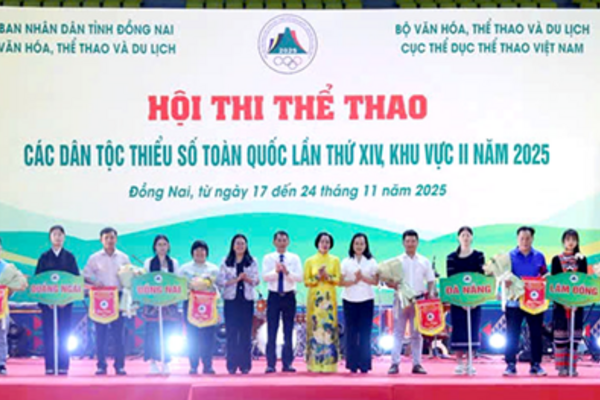 Quảng Ngãi xếp thứ 3 toàn đoàn tại Hội thi thể thao các dân tộc  thiểu số toàn quốc lần thứ XIV, khu vực II